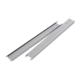 Three Row Hangrails for Alera 42" Wide Lateral Files, Aluminum, 2/Pack