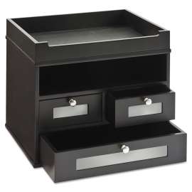 Victor Midnight Black Collctn Tidy Tower Organizer