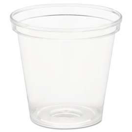 Comet Plastic Portion/Shot Glass, 1 oz, Clear, 50/Pack, 50 Packs/Carton