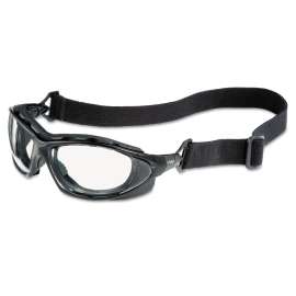Seismic Sealed Eyewear, Clear Uvextra AF Lens, Black Frame