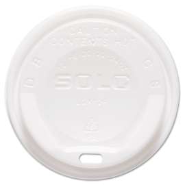 The Gourmet Lid Hot Cup Lids for Trophy Plus, Fits 12 oz to 20 oz, White, 1,500/Carton