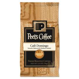 Peet's Coffee Cafe Domingo Coffee 2.5 oz Portion Packs (18/Box)