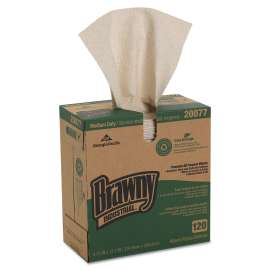 Medium Duty Premium All Purpose DRC Wipers, 9.25 x 12.2, Oatmeal, 120/Box, 10/Carton