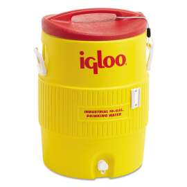 400 Series Water Cooler, 10 gal, 16 dia x 23.5 h, /Red