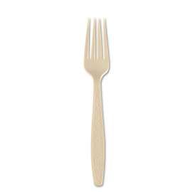 Guildware Cutlery Sweetheart Polystyrene Tableware, Forks, Champagne, 100/Box, 10 Boxes/Carton