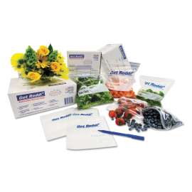 Food Bags, 3.5 qt, 0.68 mil, 8" x 15", Clear, 1,000/Carton