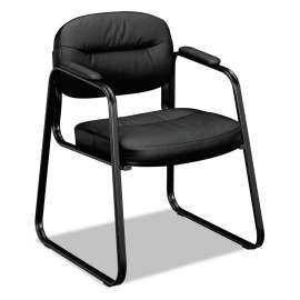 HON Wave Mesh High-Back Task Chair, Supports Up to 250 lb, 19.25" to 22" Seat Height, Black