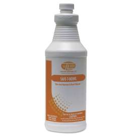 Safe-T-Bowl Liquid Toilet Bowl Cleaner, 32 oz Bottle, 12/Carton