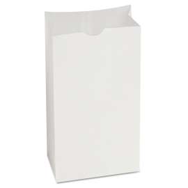 Sos Bakery Bag Dubl Wax, 4 Lbs., 3.13", 5" X 9.69", White, 1,000/carton