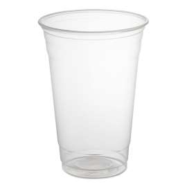 Polypropylene Cups, Cold Cups, 20 Oz, Clear, 50/bag, 12 Bags/carton