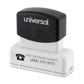 Recycled Custom Micropore Stamp, Preinked, 2.38 x 0.75