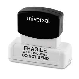 Recycled Custom Micropore Stamp, Preinked, 2.5 x 1