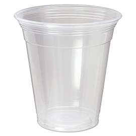 Nexclear Polypropylene Drink Cups, 12 to 14 oz, Clear, 50/Bag, 20 Bags/Carton
