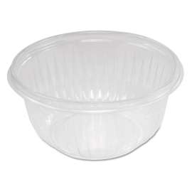 PresentaBowls Clear Bowls, 16 oz, Plastic, 63/Bag, 504/Carton