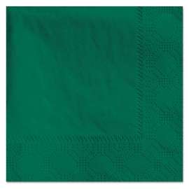 Beverage Napkins, 2-Ply, 9 1/2 X 9 1/2, Hunter Green, 1000/carton
