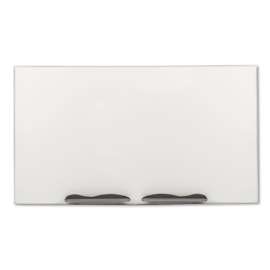 Ultra-Trim Magnetic Porcelain Board, 72 x 48, White Surface, Aluminum Frame