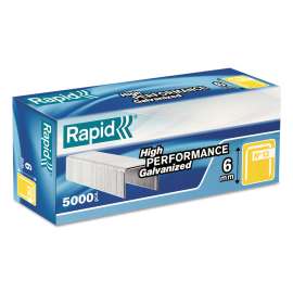 Fine Wire Staples, 0.25" Leg, 0.5" Crown, Steel, 5,000/Box
