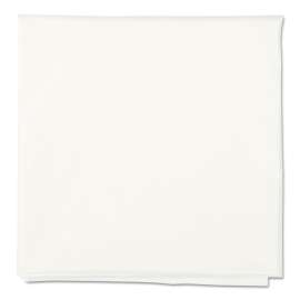 Octy-Round Plastic Tablecover, 82" Diameter, White, 12/carton