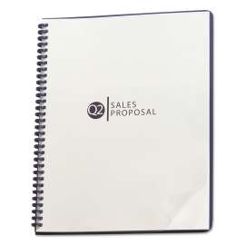 ProClick Pre-Punched Cover, Clear, 11.75 x 8.5, Punched, 25/Pack