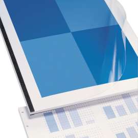 VeloBind Presentation Covers, Clear, 11 x 8.5, Punched & Scored, 25/Pack