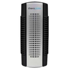 Mini Plug-In Collection Blade Air Purifier, One Speed, Black/Silver