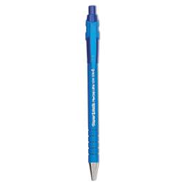 FlexGrip Ultra Ballpoint Pen, Retractable, Medium 1 mm, Blue Ink, Blue Barrel, Dozen