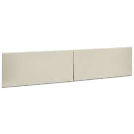 38000 Series Hutch Flipper Doors For 72"w Open Shelf, 36w x 15h, Light Gray