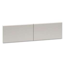 38000 Series Hutch Flipper Doors For 60"w Open Shelf, 30w x 15h, Light Gray