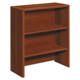 HON 38000 Series Stack On Open Shelf Hutch, 48w x 13.5d x 34.75h, Charcoal