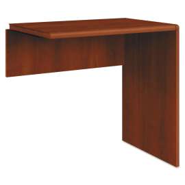 HON Mod Desk Shell, 60w x 30d x 29h, Slate Teak