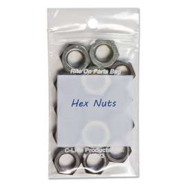 Write-On Poly Bags, 2 mil, 2" x 3", Clear, 1,000/Carton