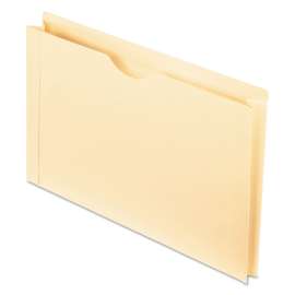 Manila Reinforced File Jackets, 2-Ply Straight Tab, Legal Size, Manila, 50/Box
