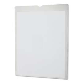 Utili-Jac Heavy-Duty Clear Plastic Envelopes, 8.5 x 11, Letter, 50/Box