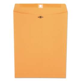 Kraft Clasp Envelope, 32 lb Bond Weight Kraft, #97, Square Flap, Clasp/Gummed Closure, 10 x 13, Brown Kraft, 100/Box