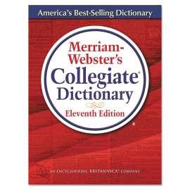Merriam-Websters Collegiate Dictionary, 11th Edition, Hardcover, 1,664 Pages