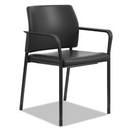 HON Solve Series Mesh Back Task Chair, Supports Up to 300 lb, 16" to 22" Seat Height, Ink Seat, Black Back/Base
