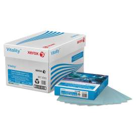 Multipurpose Pastel Colored Paper, 20 lb Bond Weight, 8.5 x 11, Blue, 500/Ream