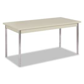 HON Single Column Steel Base, 36w x 36d x 27.88h, Black