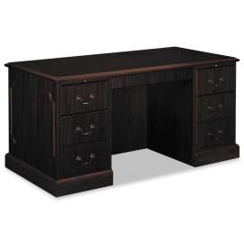 HON Foundation Corner Unit, 36w x 36d x 29h, Shaker Cherry