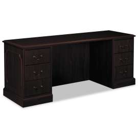 HON Manage Series Worksurface, Laminate, 60w x 23.5d x 1h, Chestnut