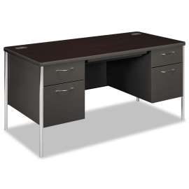 HON Flagship Storage Cabinet with 4 Small and 4 Medium Bins, 30w x 18d x 28h, Loft