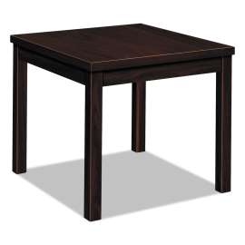 Laminate Occasional Table, Square, 24w x 24d x 20h, Mahogany