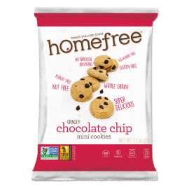 Gluten Free Chocolate Chip Mini Cookies, 1.1 oz Pack, 30/Carton