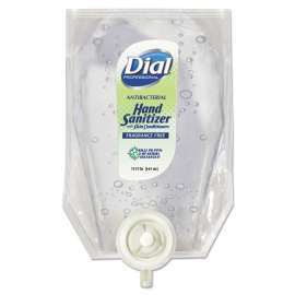 Antibacterial Gel Hand Sanitizer Refill for Eco-Smart Dispenser, Fragrance-Free, 15 oz, 6/Carton