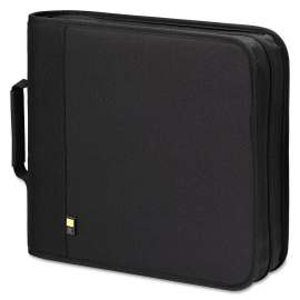CD/DVD Expandable Binder, Holds 208 Discs, Black