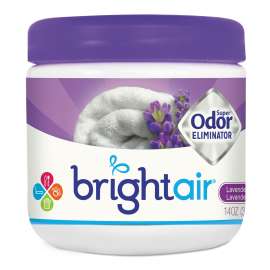 Super Odor Eliminator, Lavender and Fresh Linen, Purple, 14 oz Jar