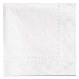 Beverage Napkins, 2-Ply, 9 1/2 x 9 1/2, White, 3000/Carton