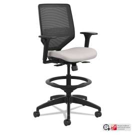 HON Multipurpose Table Flip Base Table, Rectangular, 48w x 24d x 29.38h, Light Gray