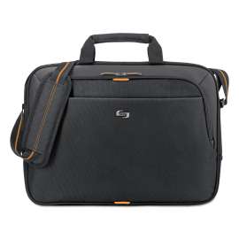 Urban Slim Brief, Fits Devices Up to 15.6", Polyester, 16.5 x 2 x 11.75, Black