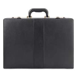 Classic Attache, Vinyl, 12.5 x 4 x 17.5, Black